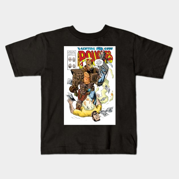 Uncanny X-Pouches Kids T-Shirt by kylewillis